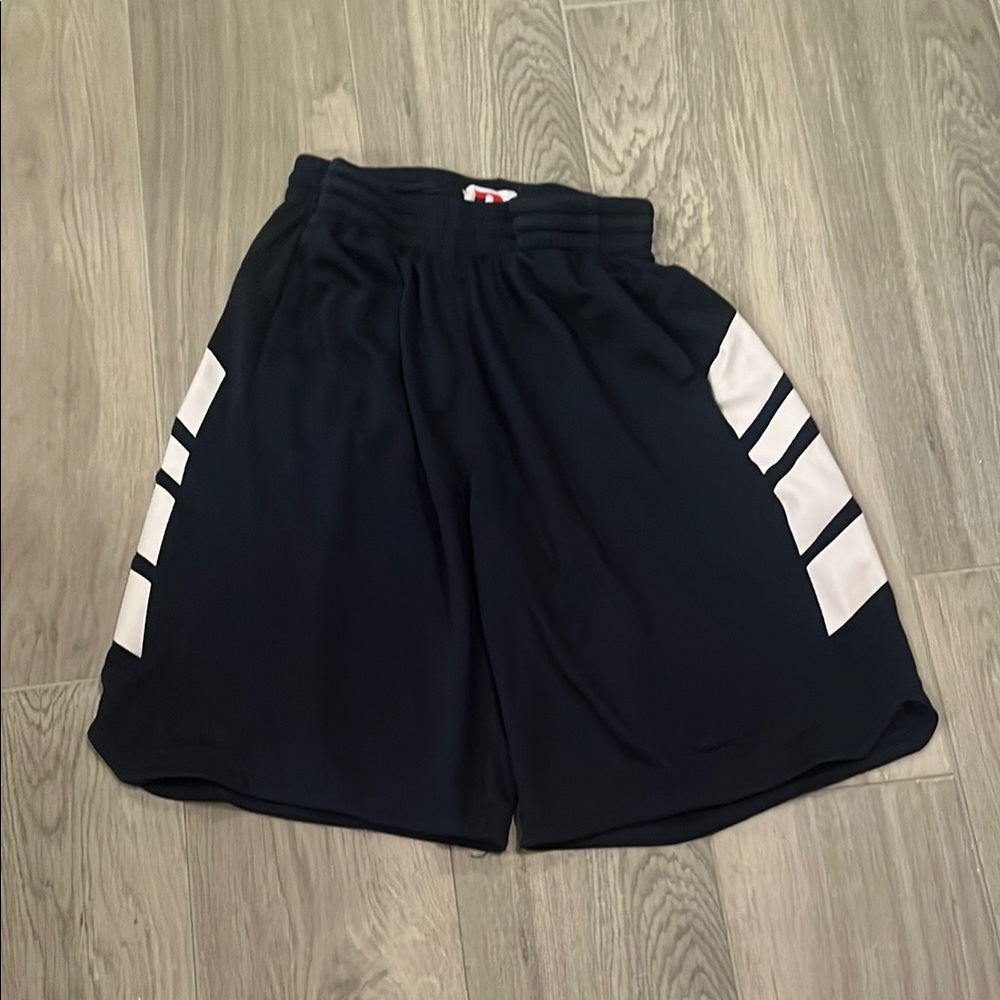 Dennys Boys Blue and White Shorts Size: L